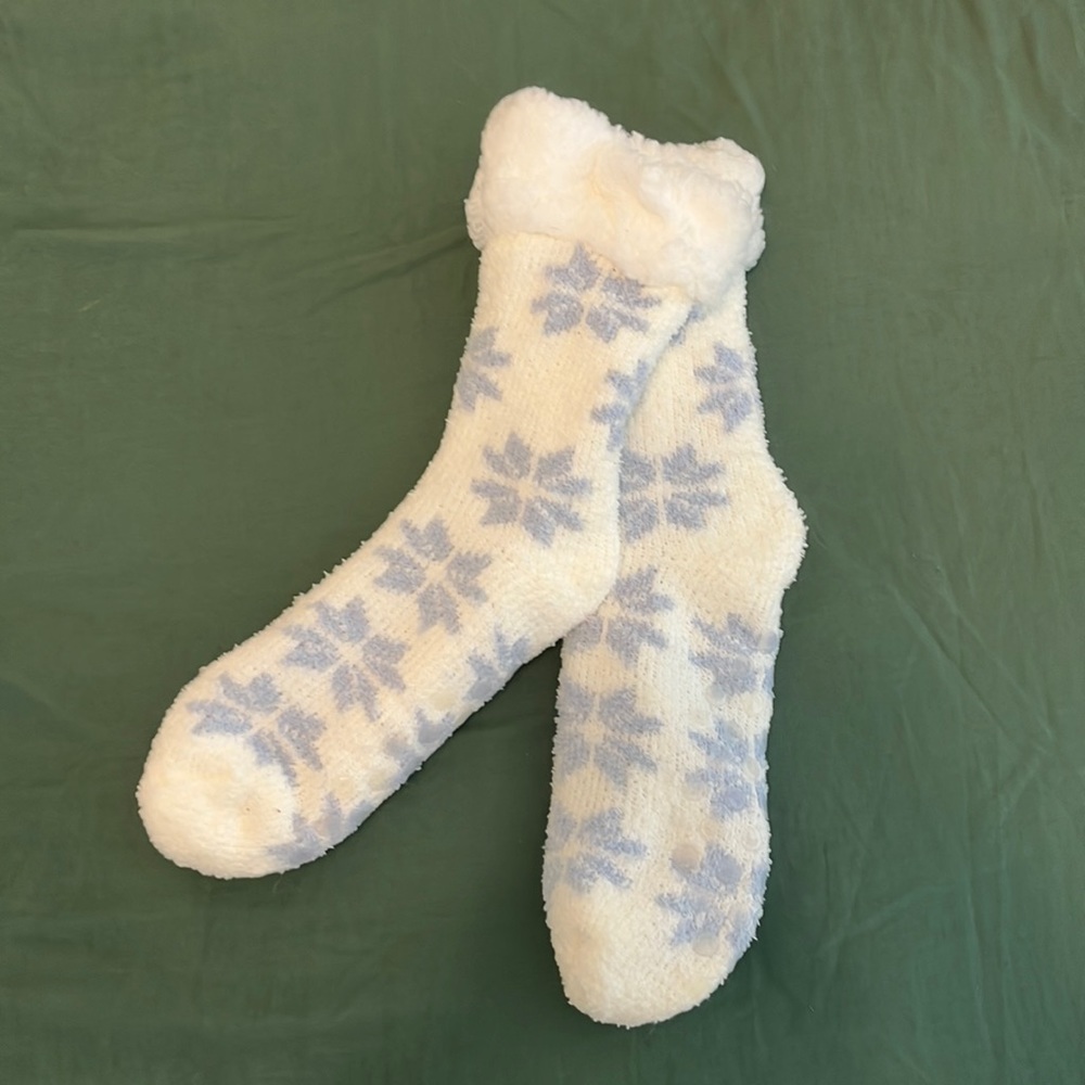 Never worn Christmas socks